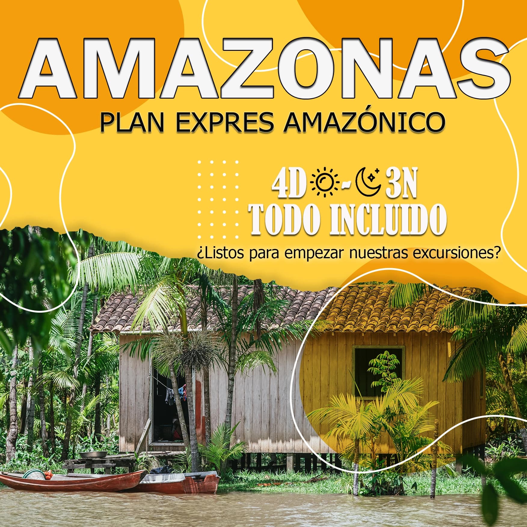 PLANES AMAZONAS: LETICIA EXPRES 4 DIAS / 3 NOCHES TODO INCLUIDO